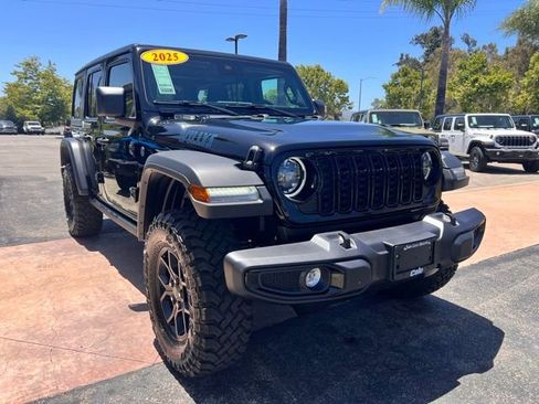 Used 2025 Jeep Wrangler Unlimited Sport S 4xe AWD/4WD image 7