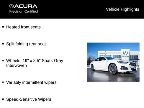 Certified 2023 Acura TLX SH-AWD w/ A-SPEC Pkg image 25