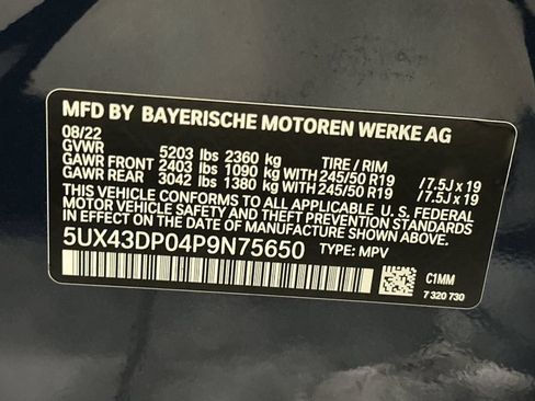 Used 2023 BMW X3 sDrive30i w/ Premium Package RWD image 37