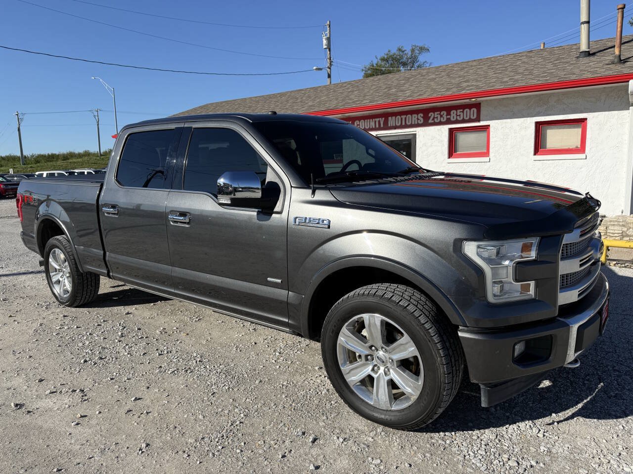 Used 2017 Ford F150 Platinum w/ Equipment Group 701A Luxury AWD/4WD image 1