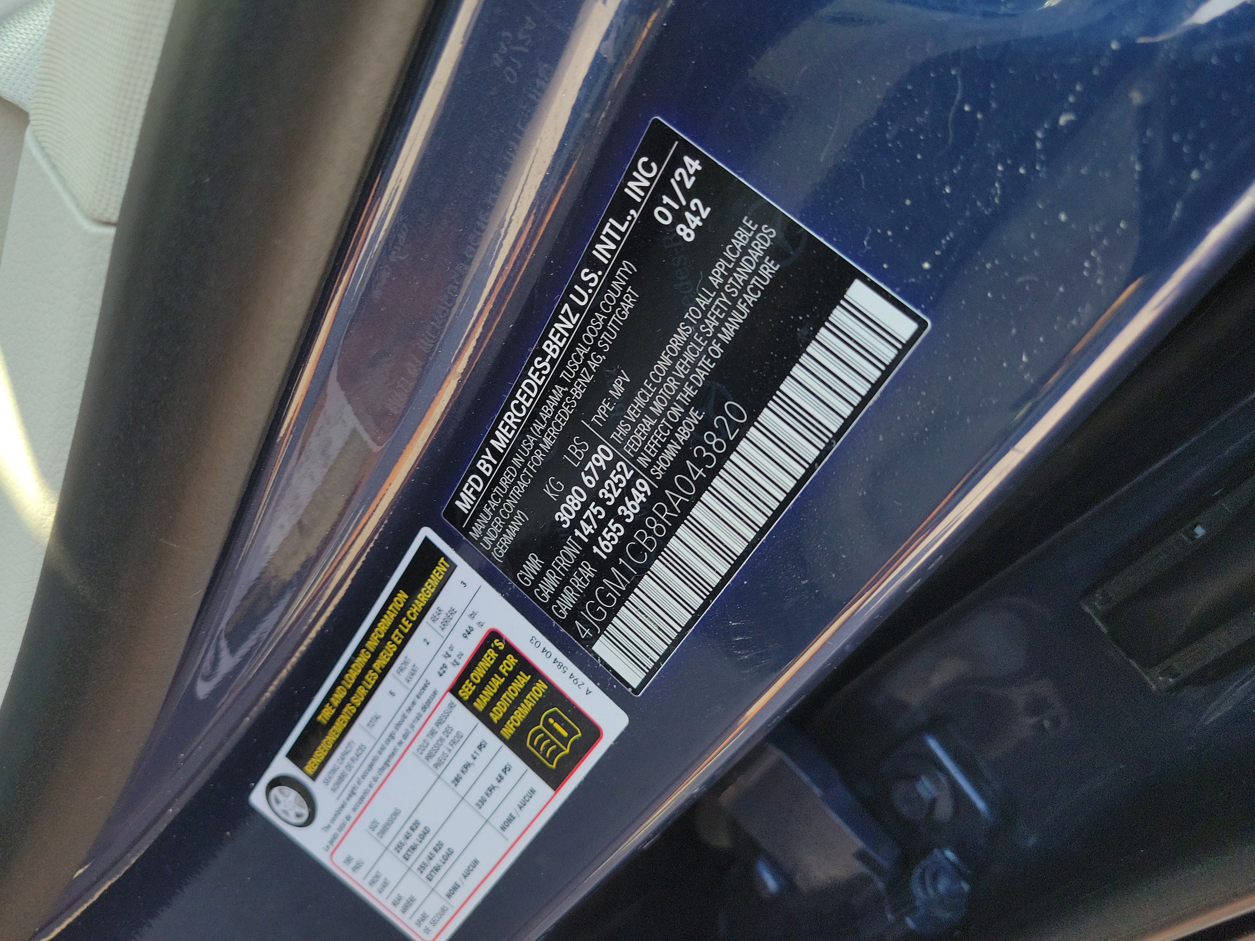 Certified 2024 Mercedes-Benz EQE 350+ 4MATIC SUV image 35