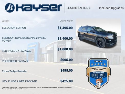 Used 2023 GMC Acadia SLT w/ Elevation Edition image 2