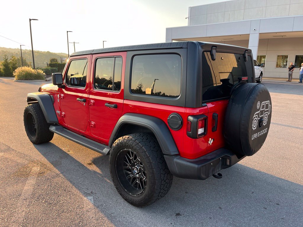 Used 2019 Jeep Wrangler Unlimited Sport S AWD/4WD image 4