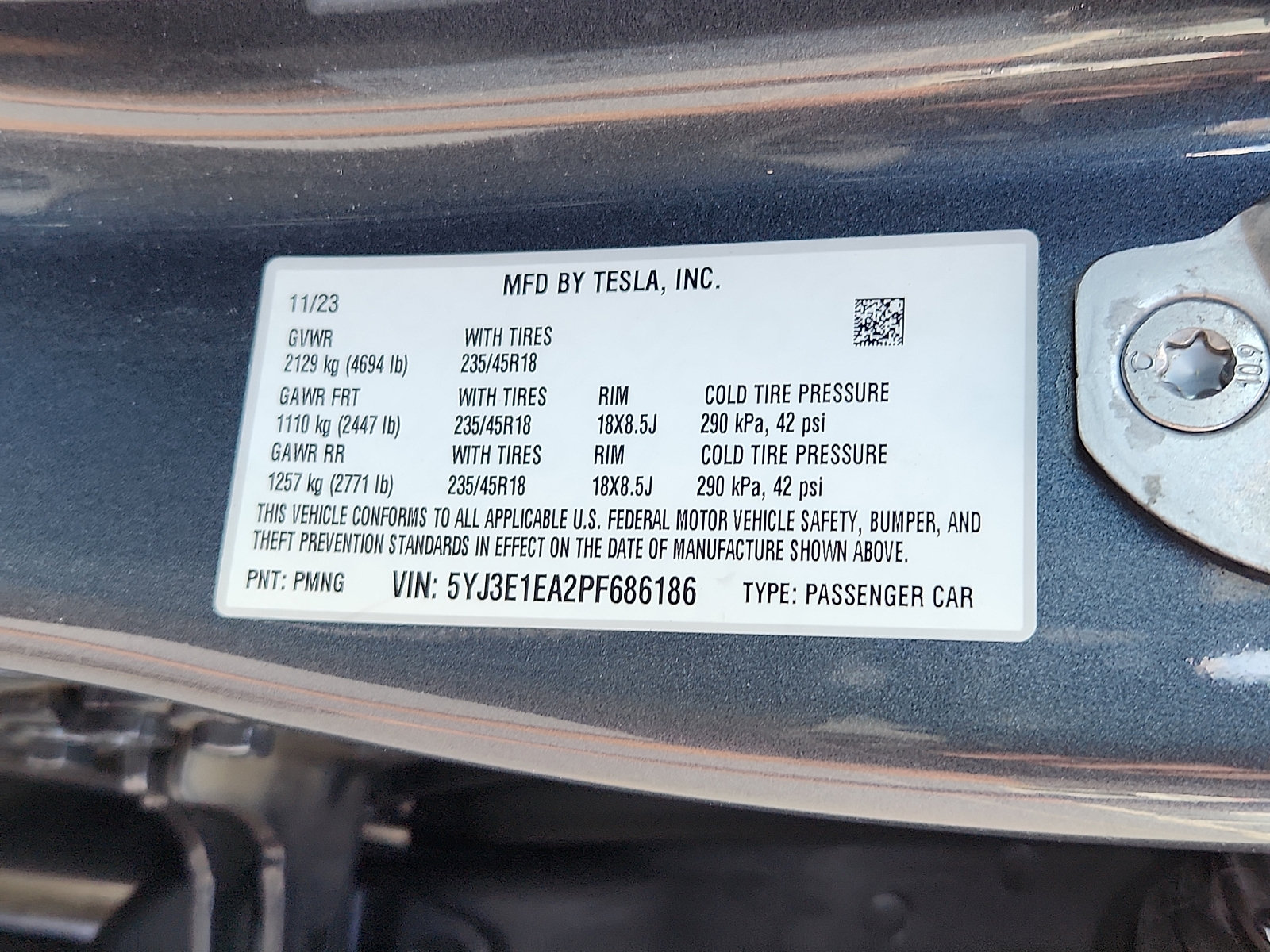 Used 2023 Tesla Model 3 Standard Range RWD image 27