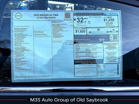 New 2025 Nissan Altima 2.5 SV w/ SV Special Edition Package image 14