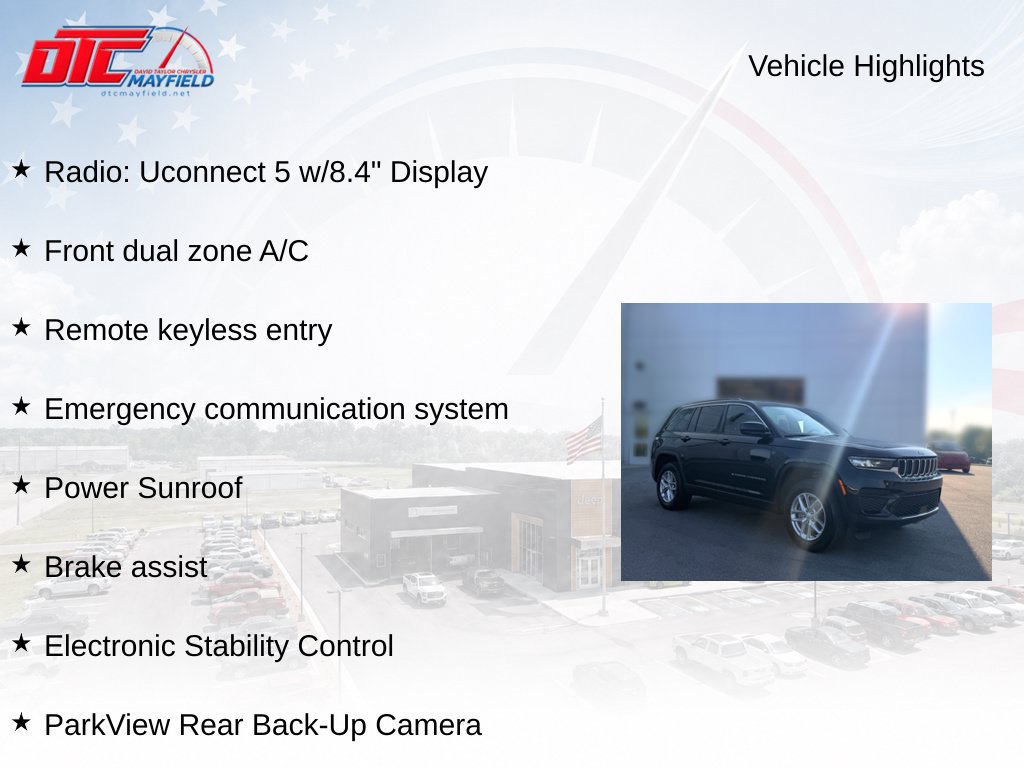 Used 2024 Jeep Grand Cherokee Laredo X AWD/4WD image 6