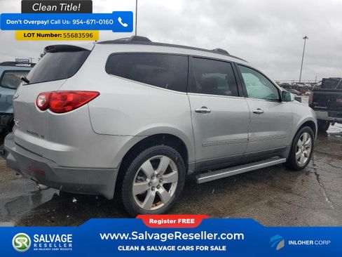 Used 2012 Chevrolet Traverse LTZ w/ LPO, 'HIT The Road' Package FWD image 4