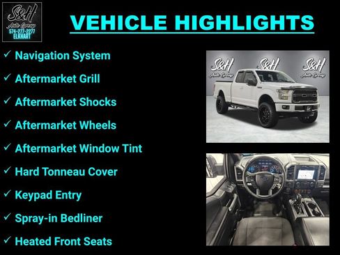 Used 2016 Ford F150 XLT w/ Equipment Group 302A Luxury AWD/4WD image 3