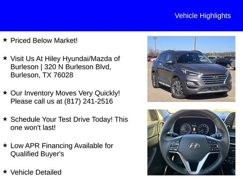 Used 2020 Hyundai Tucson Ultimate image 9