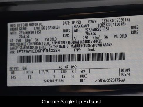 Used 2023 Ford F150 XLT w/ Equipment Group 302A High AWD/4WD image 35