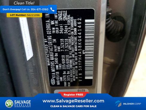 Used 2019 Kia Sorento EX FWD image 17