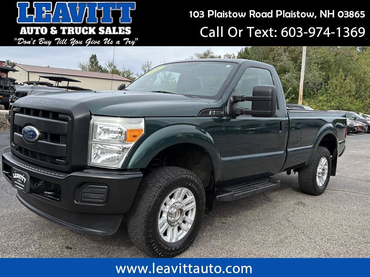 Used 2011 Ford F250 XL w/ Snow Plow Prep Pkg AWD/4WD image 1