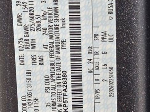 New 2026 Ford F150 STX w/ Equipment Group 200A image 17