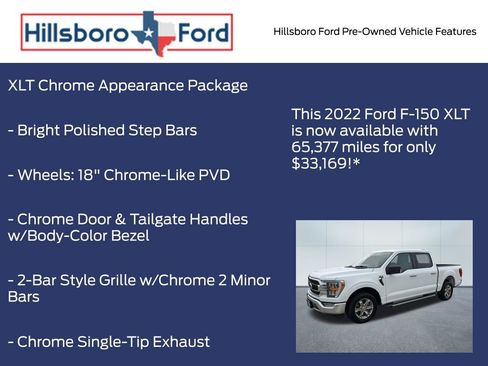 Used 2022 Ford F150 XLT w/ Equipment Group 302A High RWD image 13