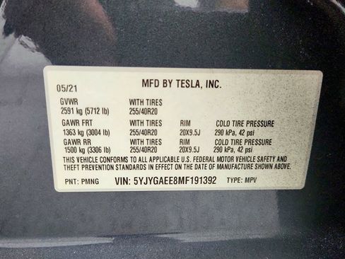 Used 2021 Tesla Model Y Long Range image 23