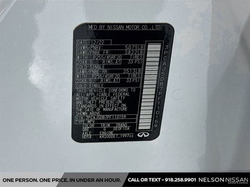 Used 2023 INFINITI QX50 Autograph AWD/4WD image 34