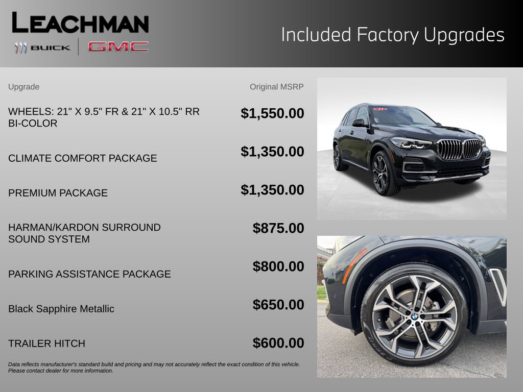 Used 2023 BMW X5 xDrive40i w/ Premium Package AWD/4WD image 10