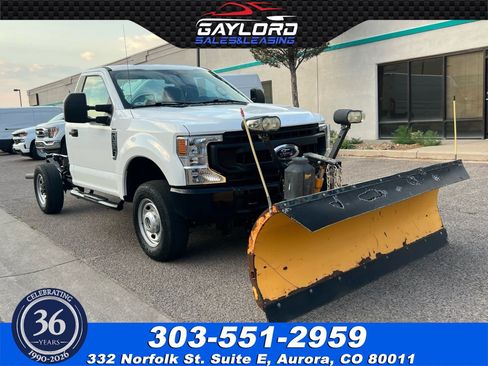 Used 2020 Ford F350 XL w/ Snow Plow Prep Package AWD/4WD image 1