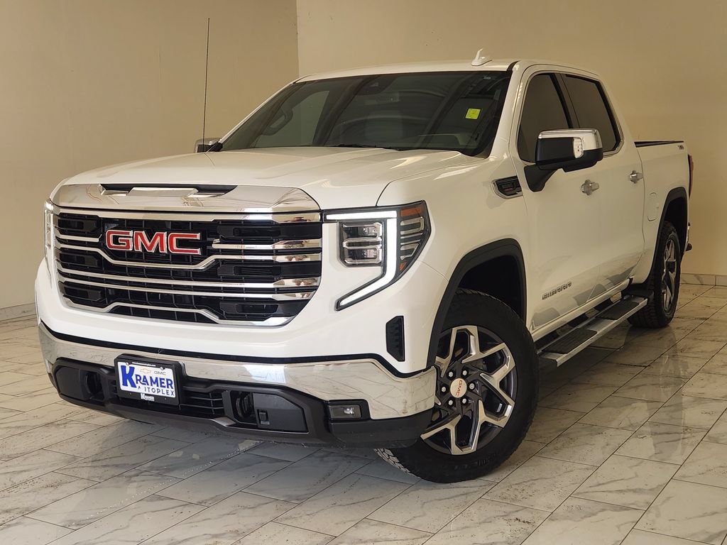 Used 2025 GMC Sierra 1500 SLT w/ SLT Premium Package AWD/4WD image 1