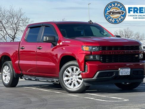 Used 2021 Chevrolet Silverado 1500 Custom image 1