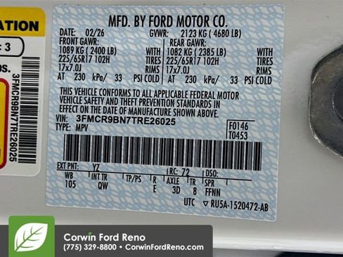 New 2026 Ford Bronco Sport Big Bend AWD/4WD image 31