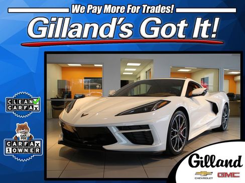 Used 2023 Chevrolet Corvette Stingray Premium Cpe w/ Z51 Performance Package RWD image 1