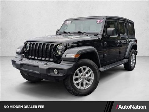 Used 2023 Jeep Wrangler Unlimited Sport AWD/4WD image 1