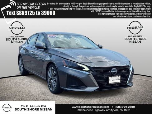 Certified 2025 Nissan Altima 2.5 SL FWD image 1