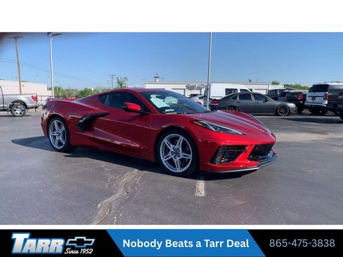 Used 2024 Chevrolet Corvette Stingray Preferred Cpe w/ Z51 Performance Package RWD image 2