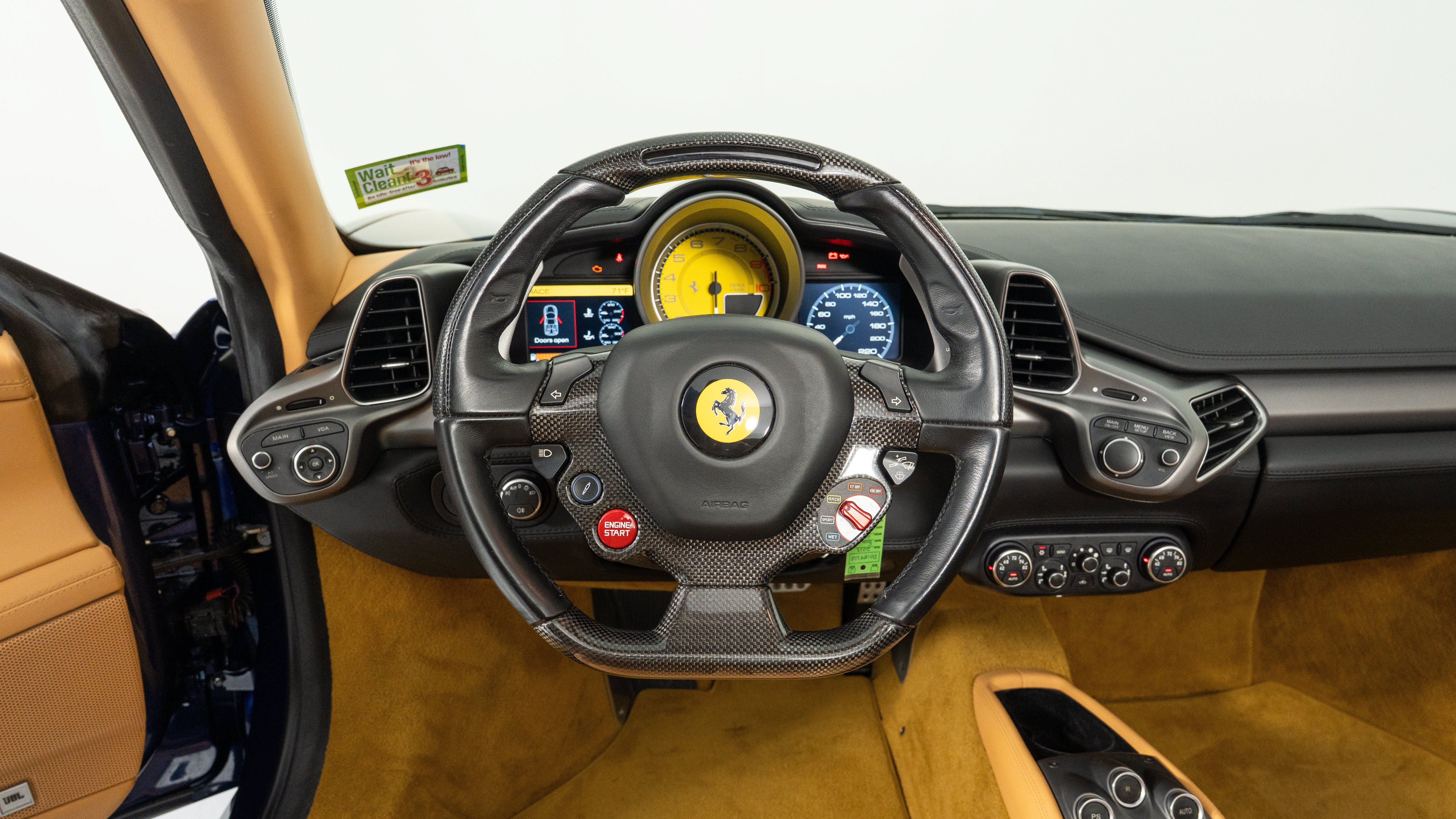 Certified 2013 Ferrari 458 Spider RWD image 25