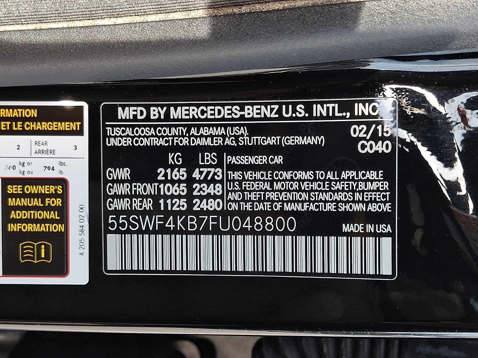 Used 2015 Mercedes-Benz C 300 4MATIC Sedan image 28