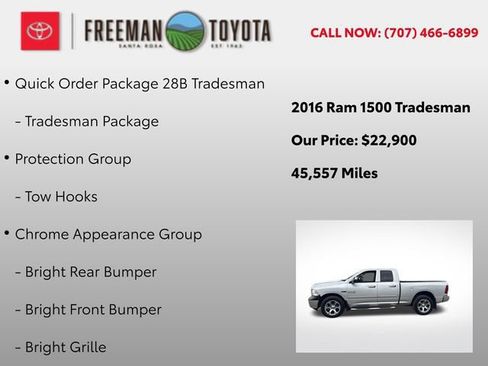 Used 2016 RAM 1500 Tradesman w/ Popular Equipment Group AWD/4WD image 5