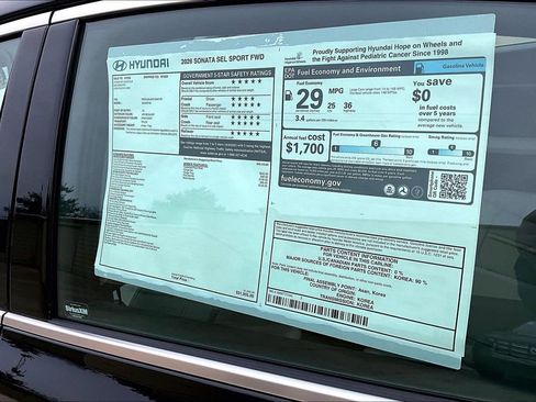 New 2026 Hyundai Sonata SEL image 16