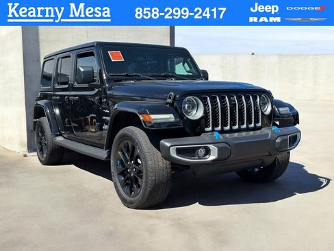 Used 2023 Jeep Wrangler Unlimited Sahara w/ Cold Weather Group image 1