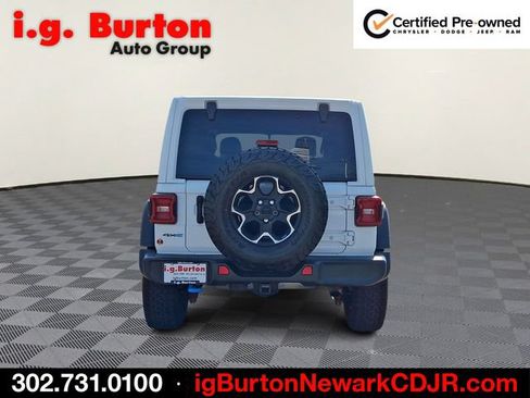 Used 2023 Jeep Wrangler Unlimited Rubicon 4xe w/ Cold Weather Group AWD/4WD image 5