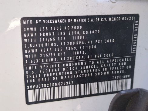 Used 2025 Volkswagen Taos SE AWD/4WD image 35