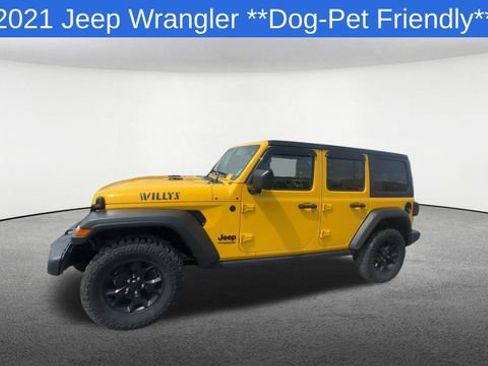 Used 2021 Jeep Wrangler Unlimited Sport AWD/4WD image 4