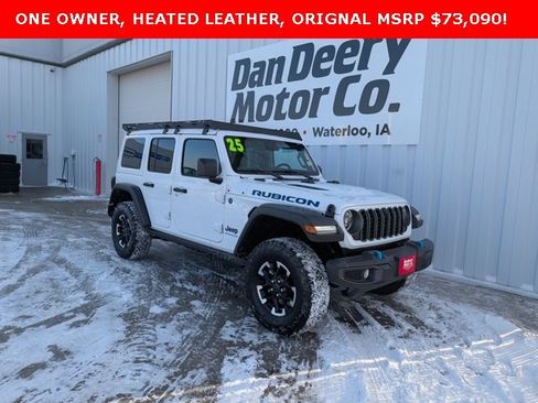 Used 2025 Jeep Wrangler Unlimited Rubicon 4xe w/ Safety Group image 1