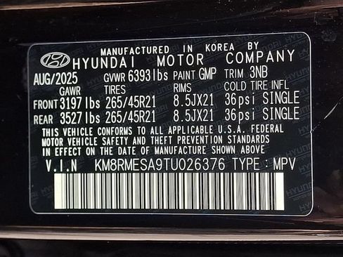Used 2026 Hyundai Palisade Calligraphy AWD/4WD image 28
