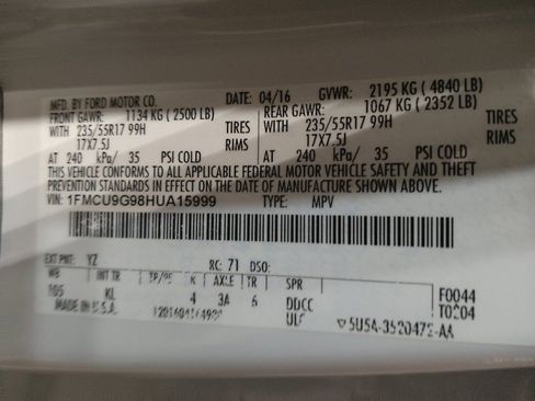 Used 2017 Ford Escape SE image 33