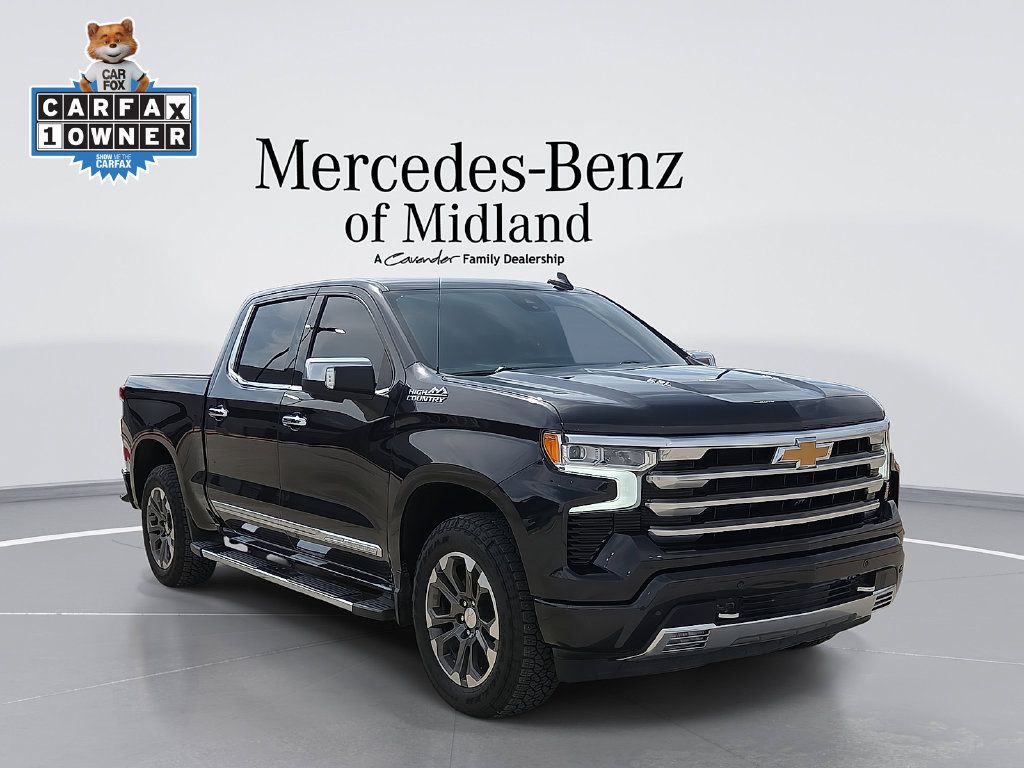 Used 2024 Chevrolet Silverado 1500 High Country w/ Technology Package AWD/4WD image 1