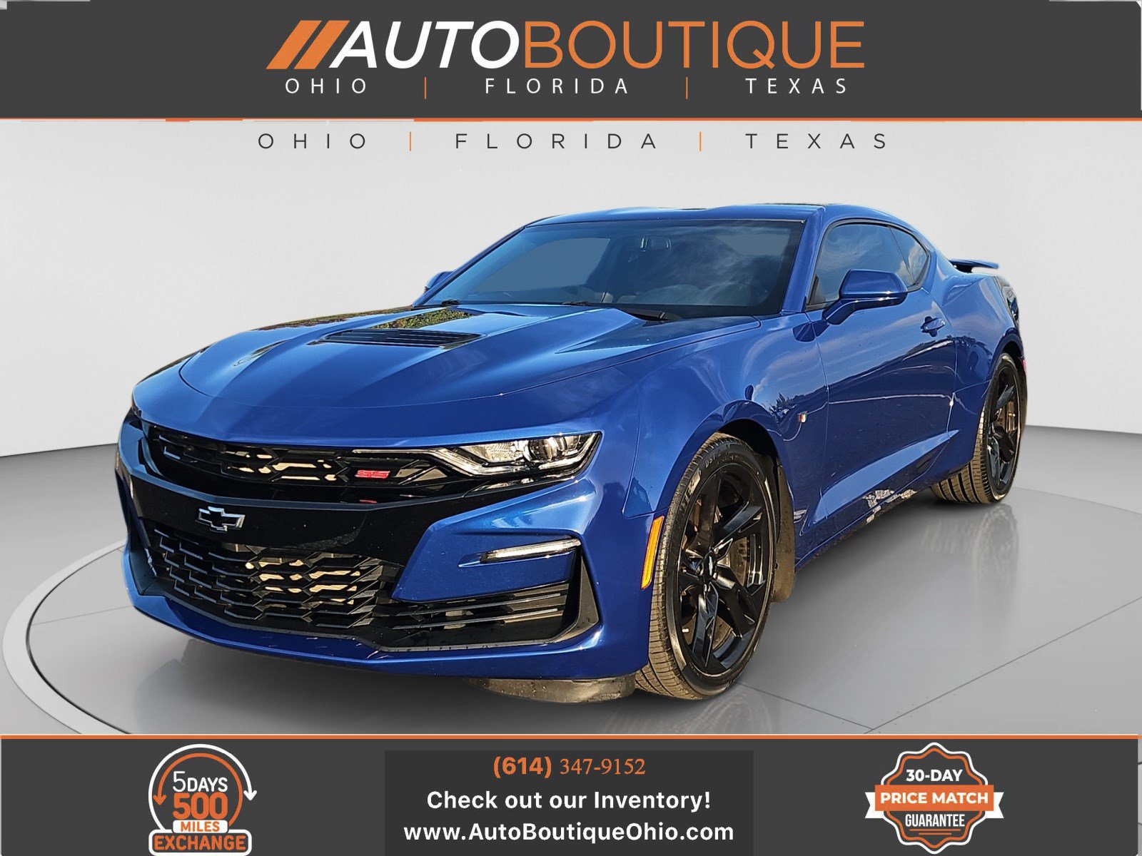 Used 2019 Chevrolet Camaro SS RWD image 1