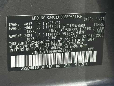 Certified 2025 Subaru Crosstrek 2.5i Sport w/ Crosstrek Mirror Package AWD/4WD image 33