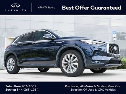 Used 2021 INFINITI QX50 Luxe w/ Cargo Package