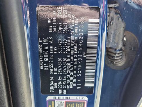 Used 2024 Kia Sorento SX image 37