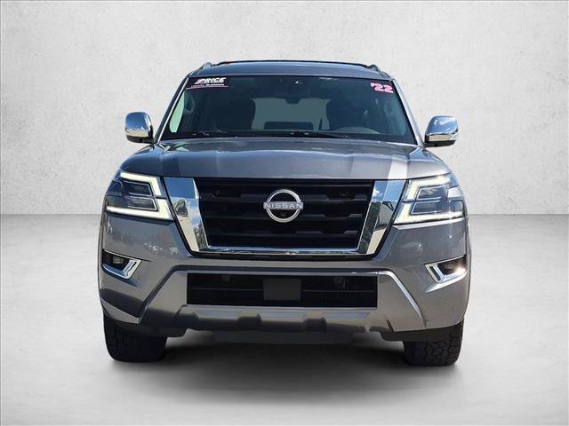 Used 2022 Nissan Armada Platinum w/ Captain's Chairs Package AWD/4WD image 2