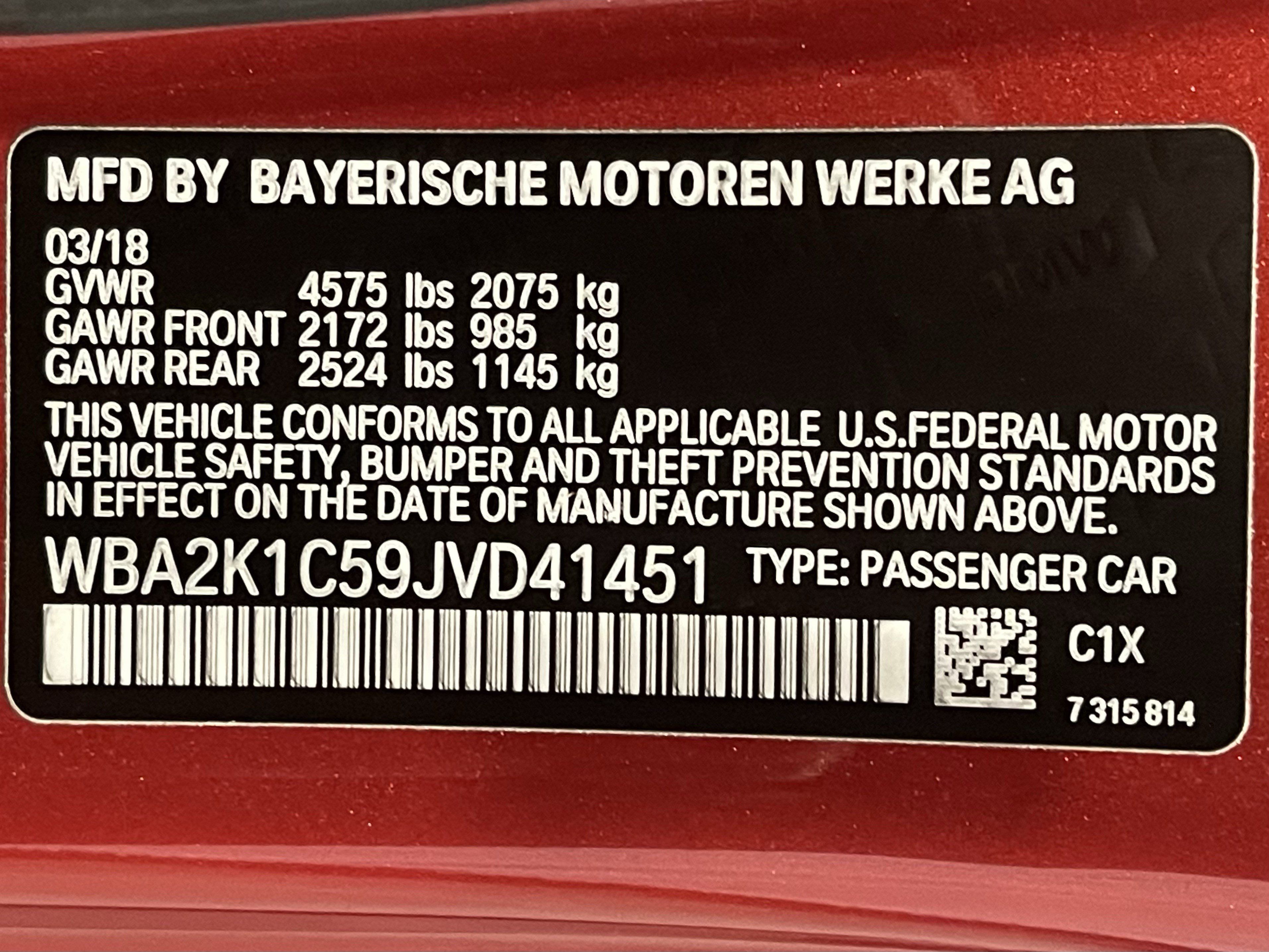Used 2018 BMW 230i xDrive Convertible w/ Premium Package AWD/4WD image 24