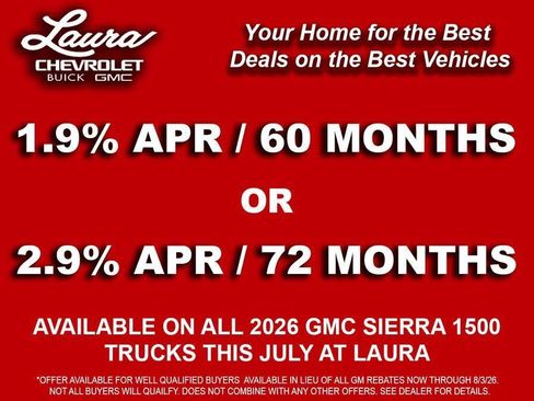 New 2026 GMC Sierra 1500 Pro w/ Pro Value Package AWD/4WD image 4