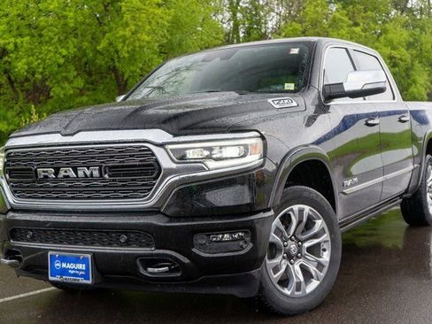 Used 2022 RAM 1500 Limited w/ Body Color Bumper Group AWD/4WD image 1
