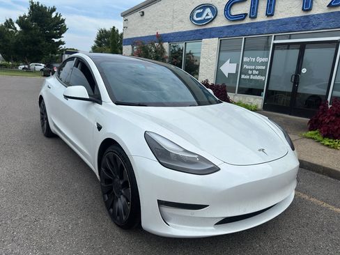 Used 2021 Tesla Model 3 Performance AWD/4WD image 2